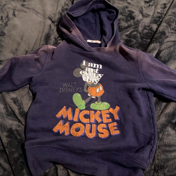 Tops Vintage Mickey Mouse Hoodie Poshmark